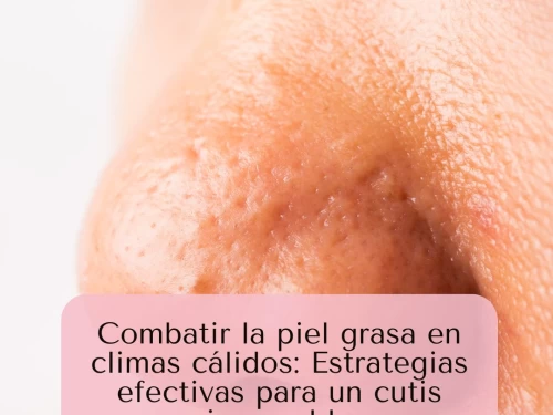 Combatir la piel grasa en climas cálidos: Estrategias efectivas para un cutis impecable