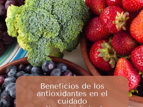 Beneficios de los antioxidantes en el cuidado antienvejecimiento